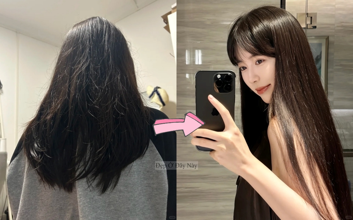 Cô nàng biến tóc từ hư tổn thành bóng mượt nhờ dưỡng tóc chuẩn salon tại nhà - Ảnh 1.