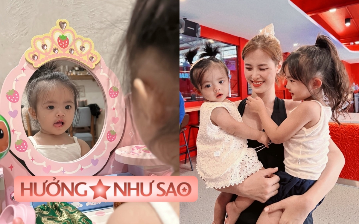 Con gái Đông Nhi hơn 1 tuổi đã "mê phấn son", có riêng bàn makeup xinh như công chúa - Ảnh 1.