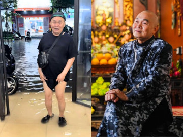 Cận cảnh nhà của NSƯT Xuân Hinh nằm giữa Thủ đô ngập nước như sông, vua hài đất Bắc không biết ngủ ở đâu