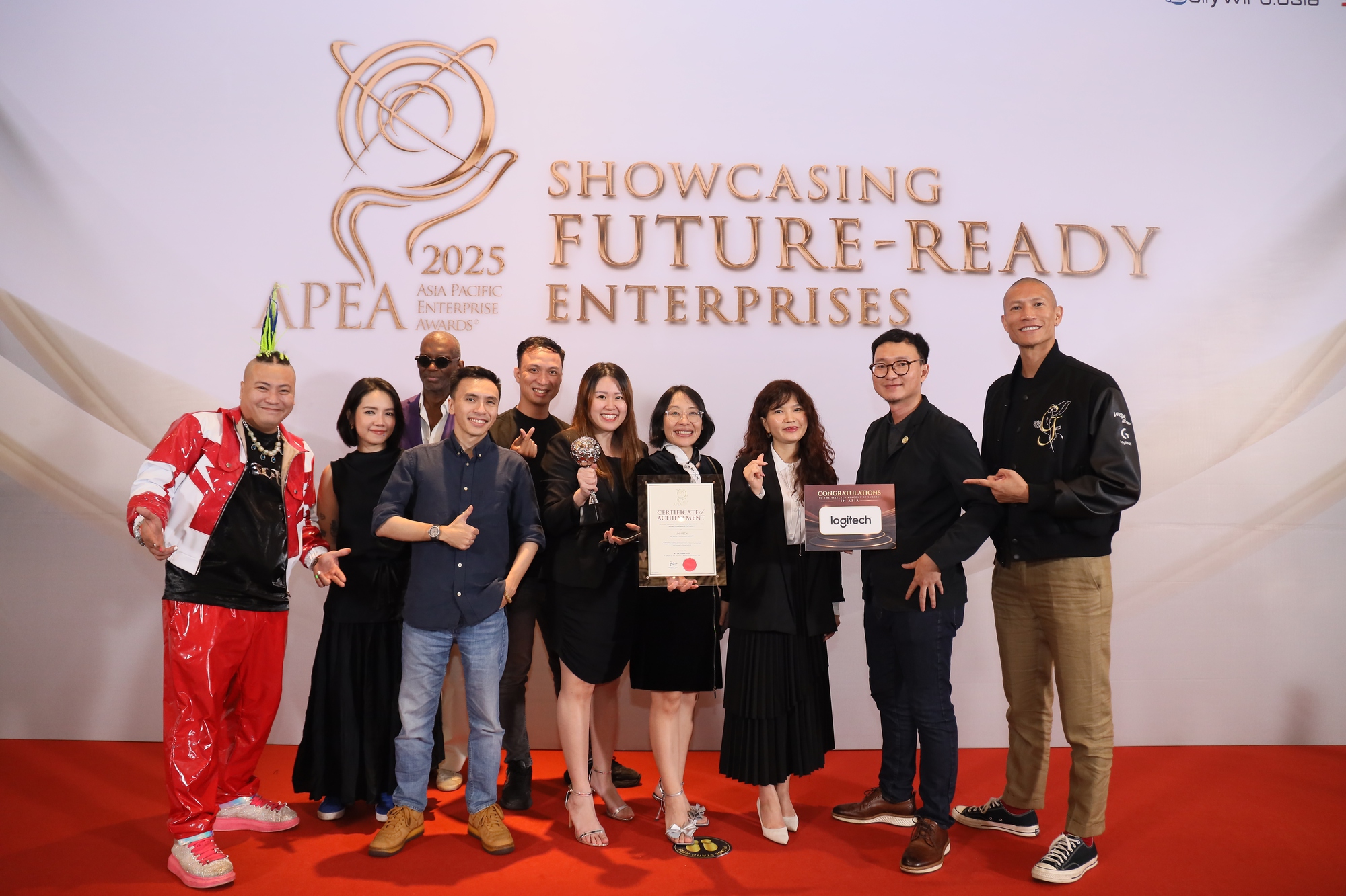 Logitech thắng lớn giải “Thương hiệu truyền cảm hứng” Châu Á 2024: Công thức thành công của “Công nghệ với nền tảng các giá trị cốt lõi”- Ảnh 1.