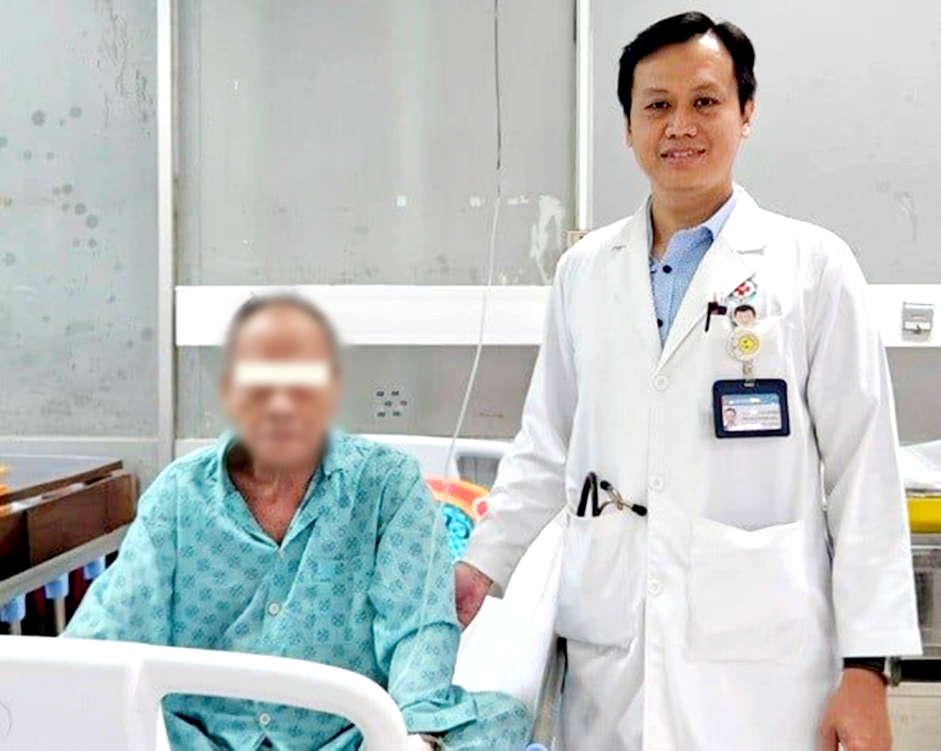 Cụ ông 95 tuổi 'đánh bại' đột quỵ não nặng, dù vượt xa 'giờ vàng' 1 Cụ ông 95 tuổi 'đánh bại' đột quỵ não nặng, dù vượt xa 'giờ vàng' - Ảnh 1.