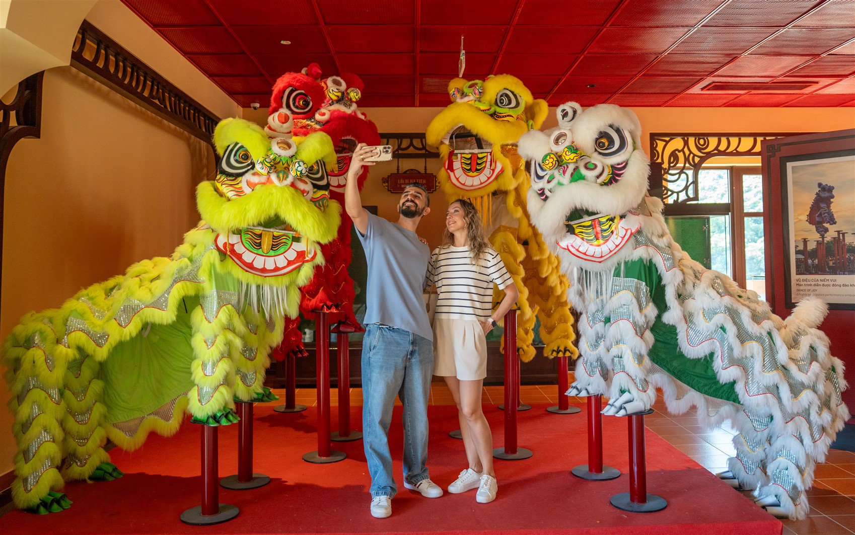 Bảo tàng Lân Sư Rồng đặt tại Nhà ga Hội An 2