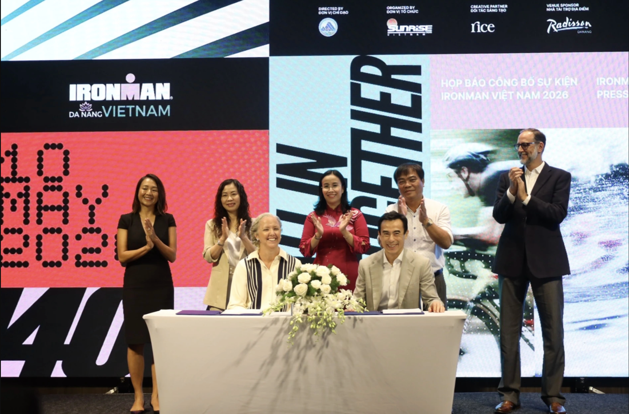 Đà Nẵng đăng cai giải thể thao 3 môn phối hợp IRONMAN- Ảnh 1. Đà Nẵng đăng cai giải thể thao 3 môn phối hợp IRONMAN- Ảnh 1.