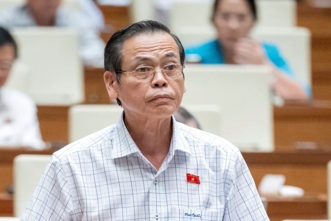 Đại biểu Trần Hữu Hậu. Ảnh: Cổng TTĐT Quốc hội