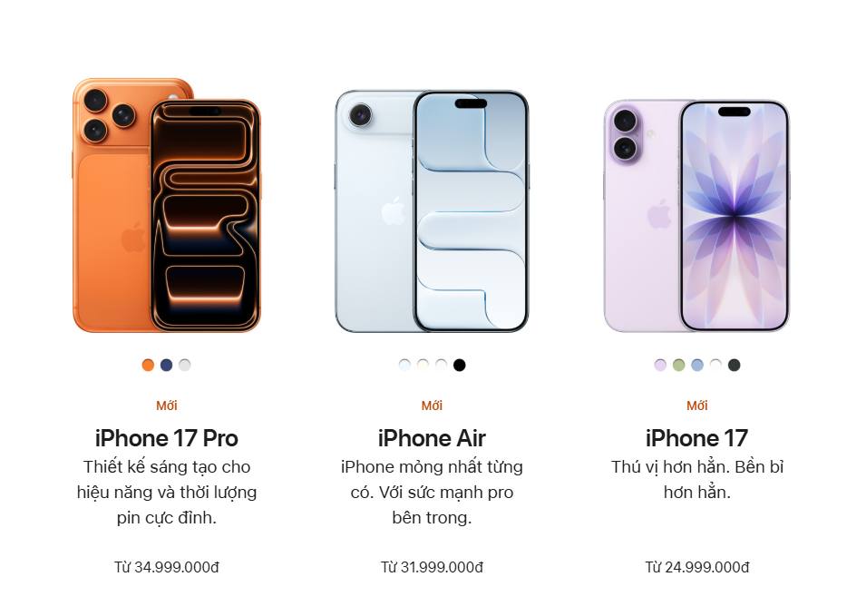 Dạo xem giá bán iPhone 17 chính hãng tại Việt Nam, mua ở Apple Store hay đại lý nào rẻ hơn?- Ảnh 2.
