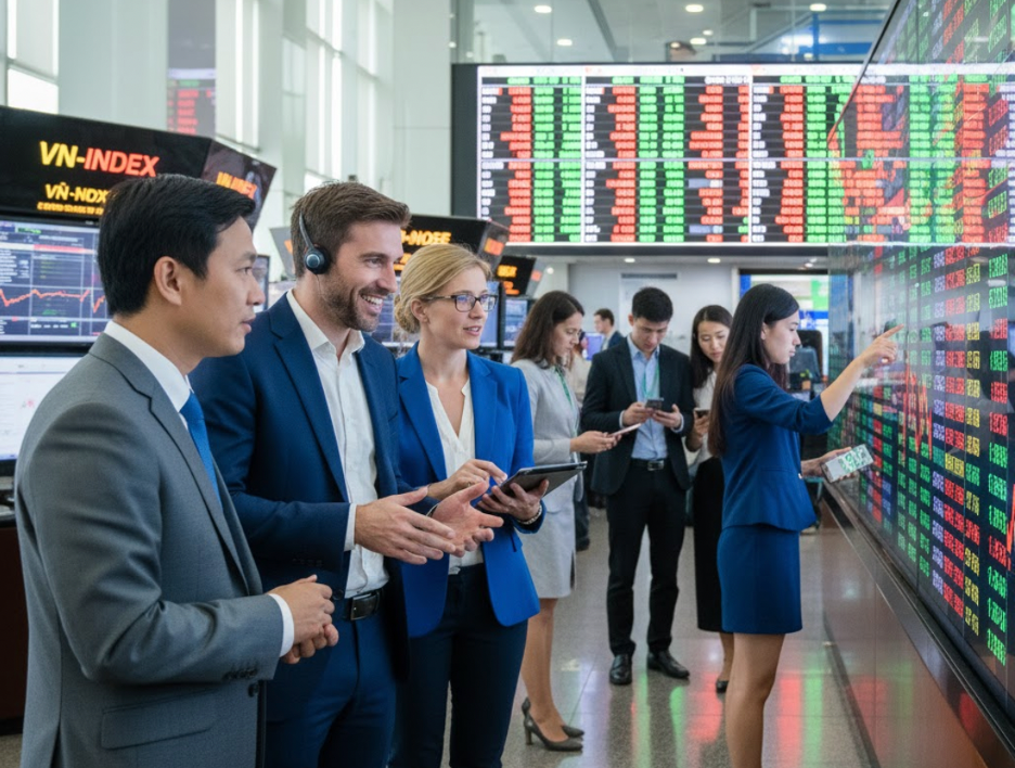 Có nhiều áp lực khiến khối ngoại bán ròng - Ảnh 1.