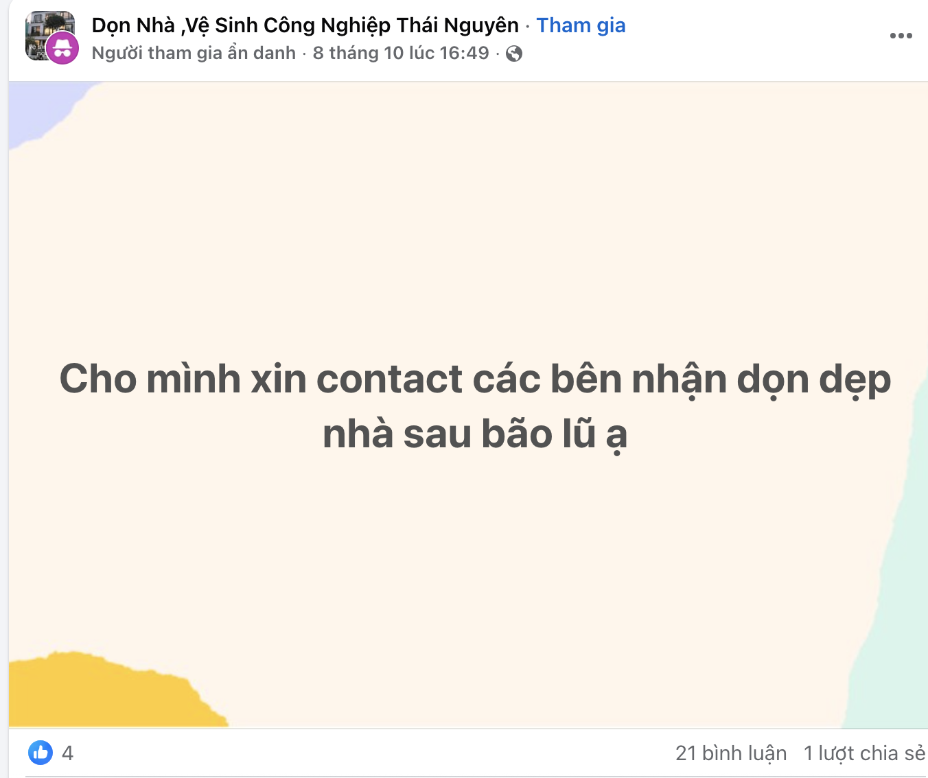 100k - 300k/ tiếng dọn nhà sau lũ: Thương ông bà, không ai chê giá... chỉ sợ không ai đến giúp- Ảnh 1.