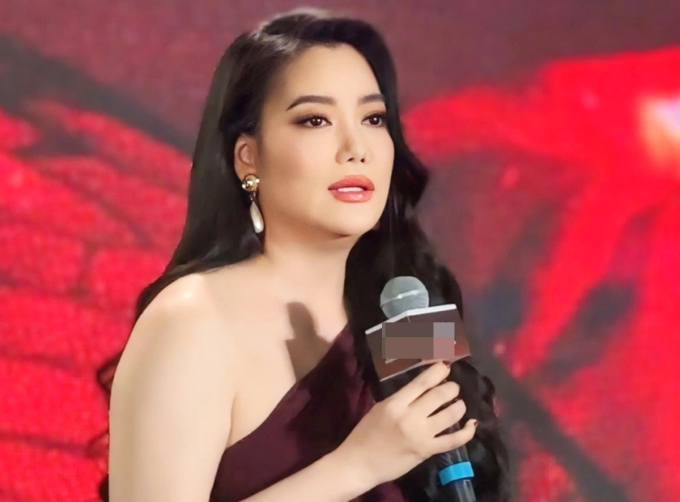 Trương Ngọc Ánh ở buổi ra mắt phim, chiều 17/4 tại TP HCM. Ảnh: Mai Nhật