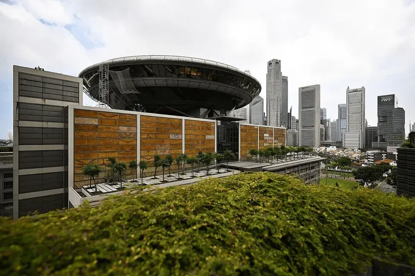 Toà Tối cao Singapore - nơi xét xử vụ luật sư Lalwani Anil Mangan dùng án lệ giả do AI bịa ra khi tham gia một vụ kiện dân sự. Ảnh: STRAITS TIMES áp dụng pháp luật