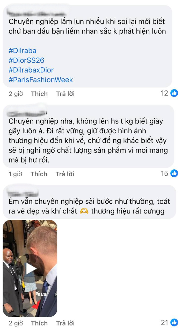 Dior gửi giày long gót cho Địch Lệ Nhiệt Ba- Ảnh 2. Dior gửi giày long gót cho Địch Lệ Nhiệt Ba- Ảnh 2.