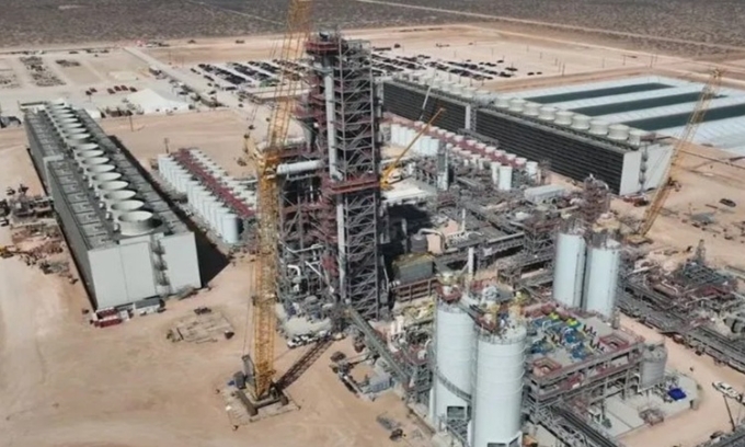 Nhà máy Stratos ở Texas. Ảnh: Carbon Herald