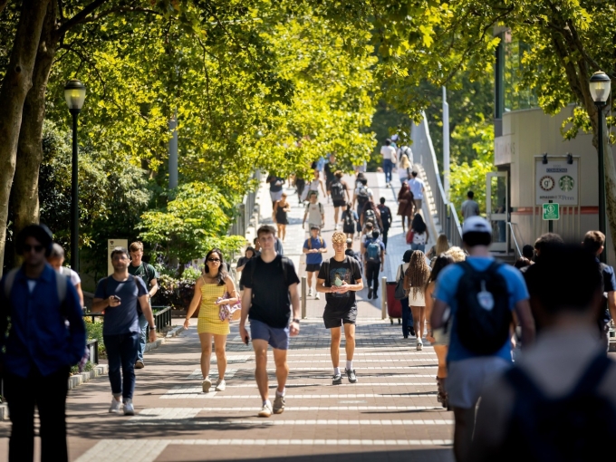 Khuôn viên Đại học Pennsylvania, Mỹ. Ảnh: University of Pennsylvania Fanpage