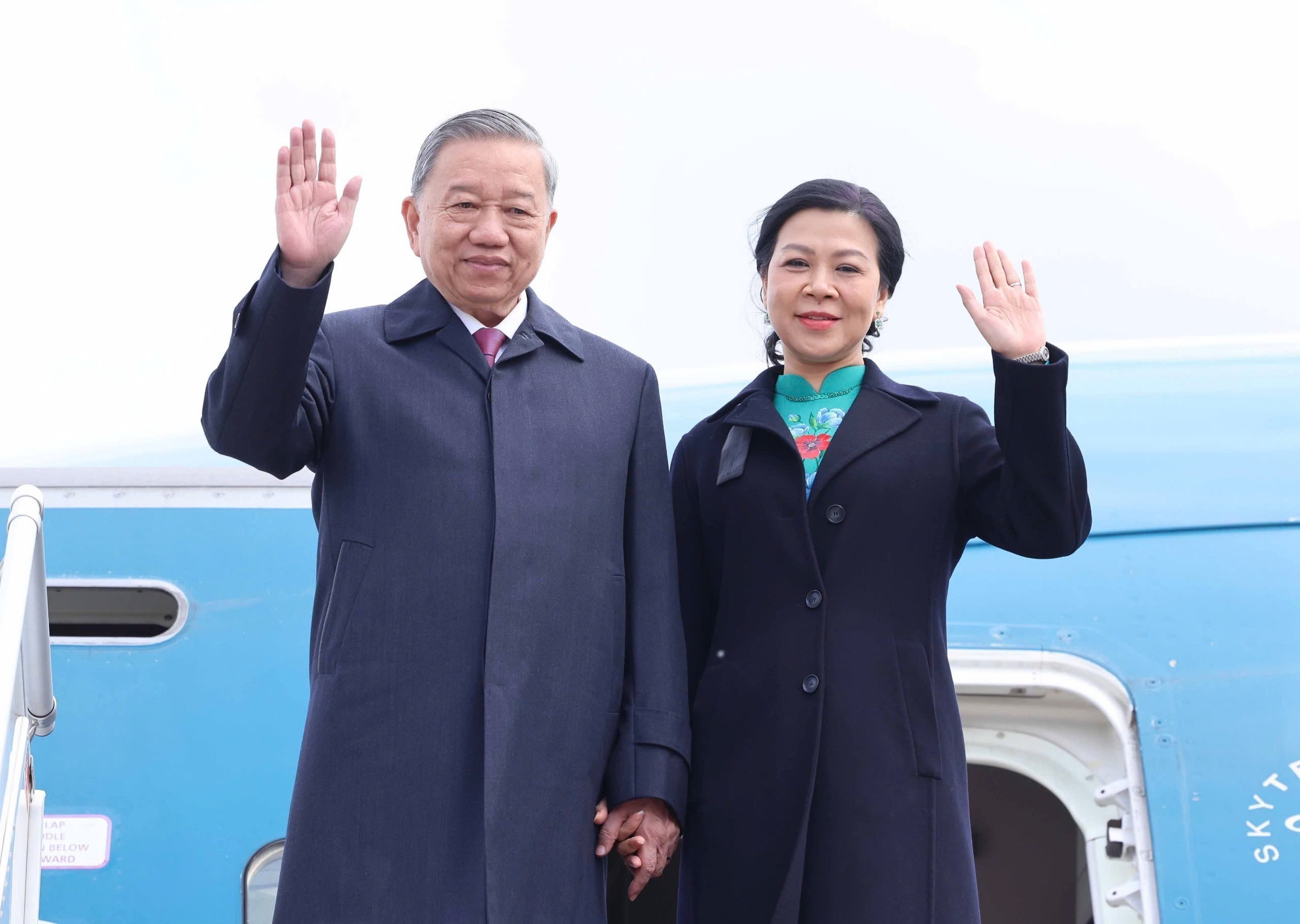 Đưa quan hệ hai nước lên tầm cao mới 1 Tổng Bí thư Tô Lâm thăm Anh: Đưa quan hệ hai nước lên tầm cao mới - Ảnh 1.