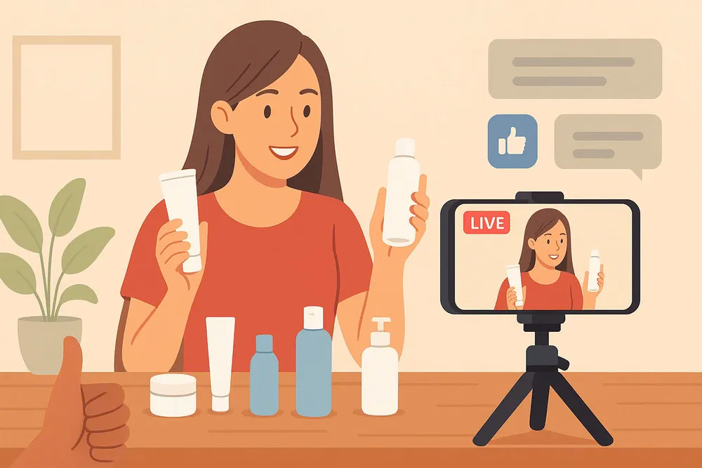 Niềm tin người tiêu dùng sẽ được pháp luật bảo vệ đến cùng. Ảnh minh họa: AI cơn sốt livestream.jpg