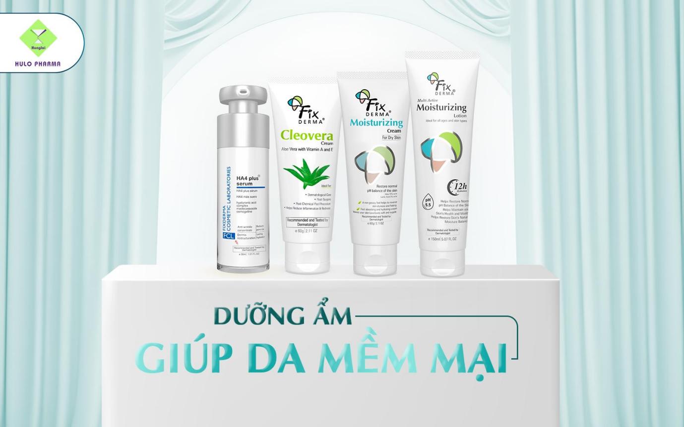Dược Phẩm Hùng Lợi (Hulo Pharma) - Nhà phân phối kem dưỡng ẩm Fixderma chính hãng- Ảnh 4. Dược Phẩm Hùng Lợi (Hulo Pharma) - Nhà phân phối kem dưỡng ẩm Fixderma chính hãng- Ảnh 4.