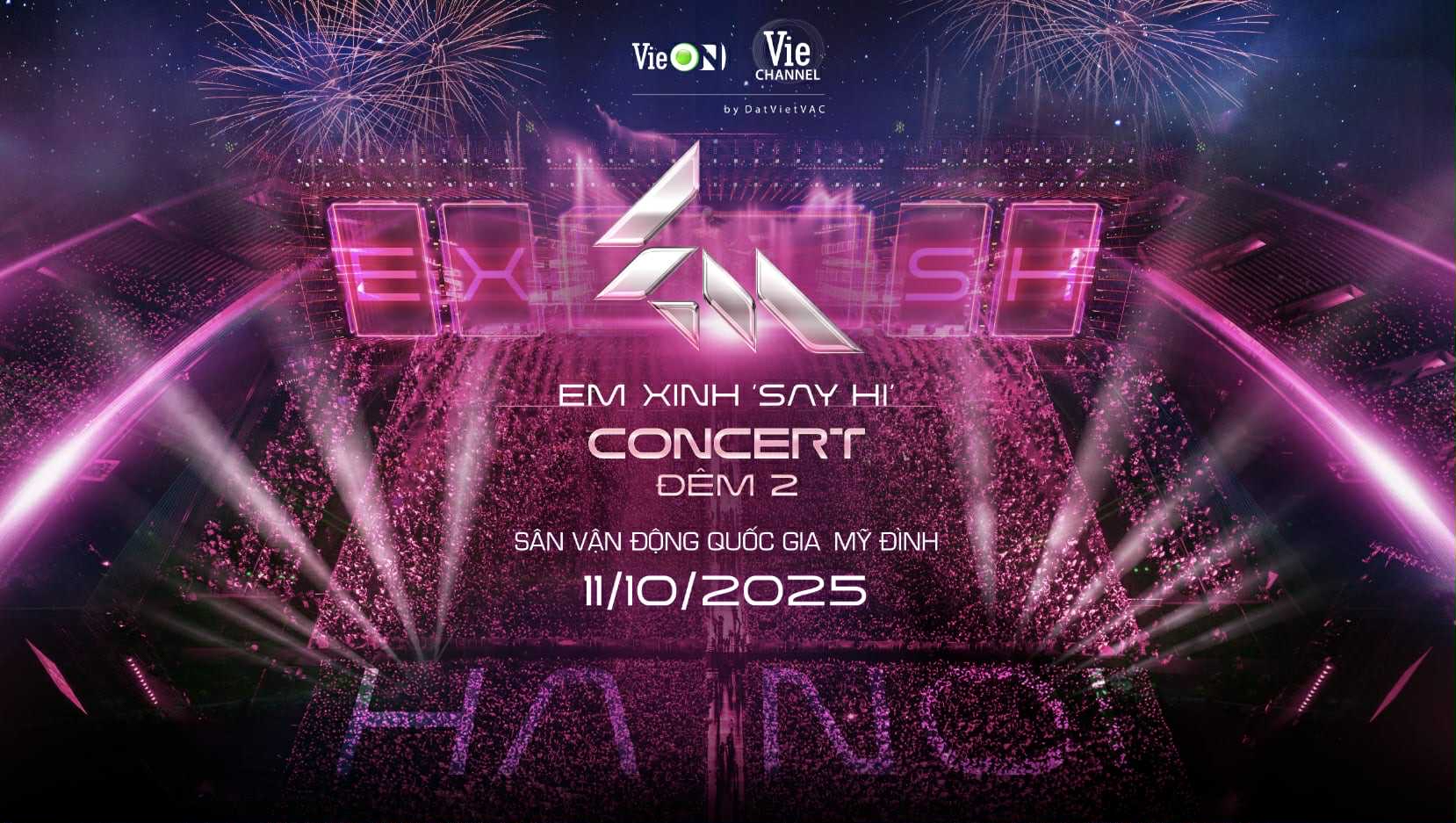 Em Xinh Say Hi mang concert ra Mỹ Đình, NSX Chị Đẹp liền có động thái “hơn thua”?- Ảnh 1.