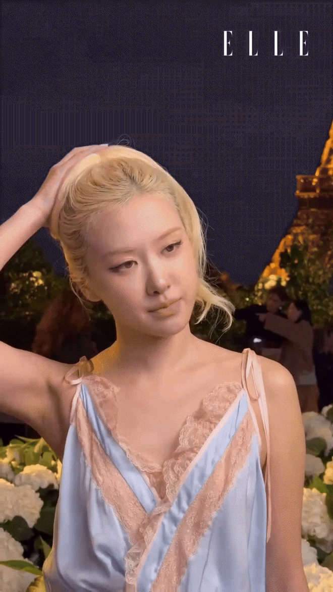 Rosé mặc váy ngủ đến show Saint Laurent hội ngộ bà xã Justin Bieber: Gặp sự cố bất ngờ vẫn sexy dữ dội- Ảnh 3.