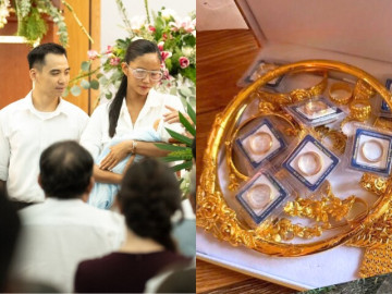 Tiệc đầy tháng con gái HHen Niê: Em bé tên lạ theo họ Ê Đê của mẹ, được hưởng tài sản theo chế độ mẫu hệ