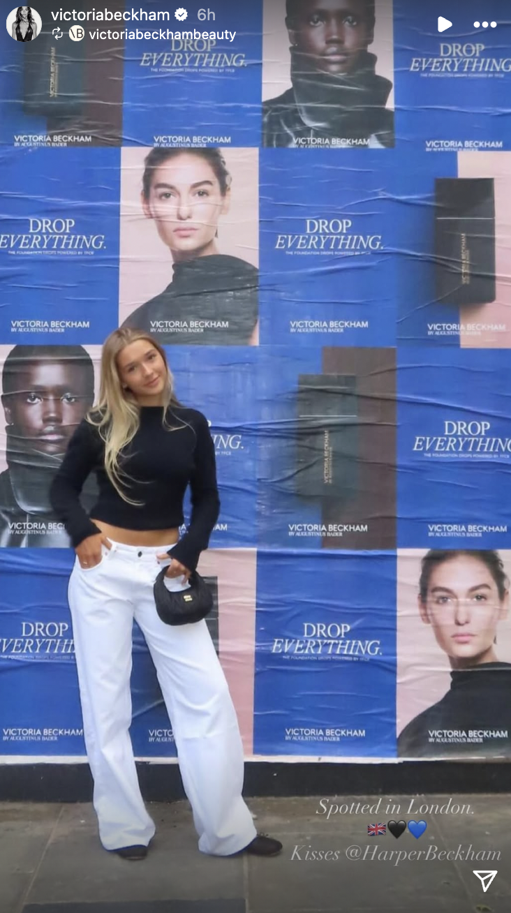 Harper Beckham giản dị xuống phố vẫn toát lên khí chất tiểu thư, 