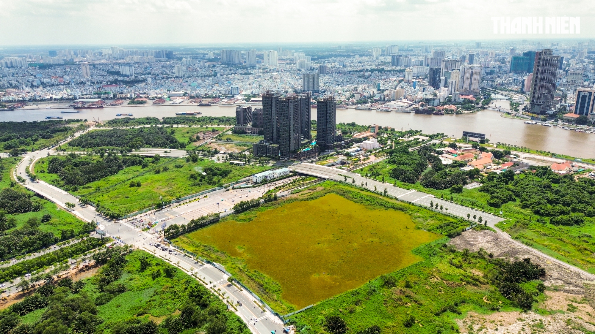 Hiện trạng dự án gần 1 tỉ USD của Lotte ở Thủ Thiêm đang thế nào?- Ảnh 1. Hiện trạng dự án gần 1 tỉ USD của Lotte ở Thủ Thiêm đang thế nào?- Ảnh 1.