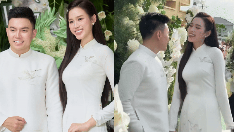 Hoa hậu Đỗ Hà ứng xử cỡ này, Tập đoàn Sơn Hải chọn đúng con dâu rồi!- Ảnh 1. Hoa hậu Đỗ Hà ứng xử cỡ này, Tập đoàn Sơn Hải chọn đúng con dâu rồi!- Ảnh 1.