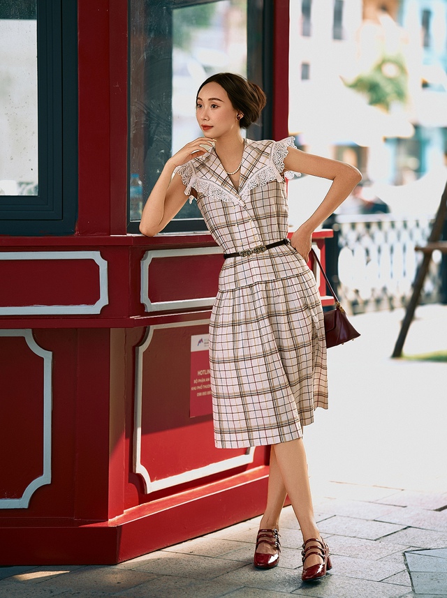 Hóa quý cô cổ điển cùng những kiểu váy dáng dài này 1 Hóa quý cô cổ điển cùng những kiểu váy dài này - Ảnh 1.