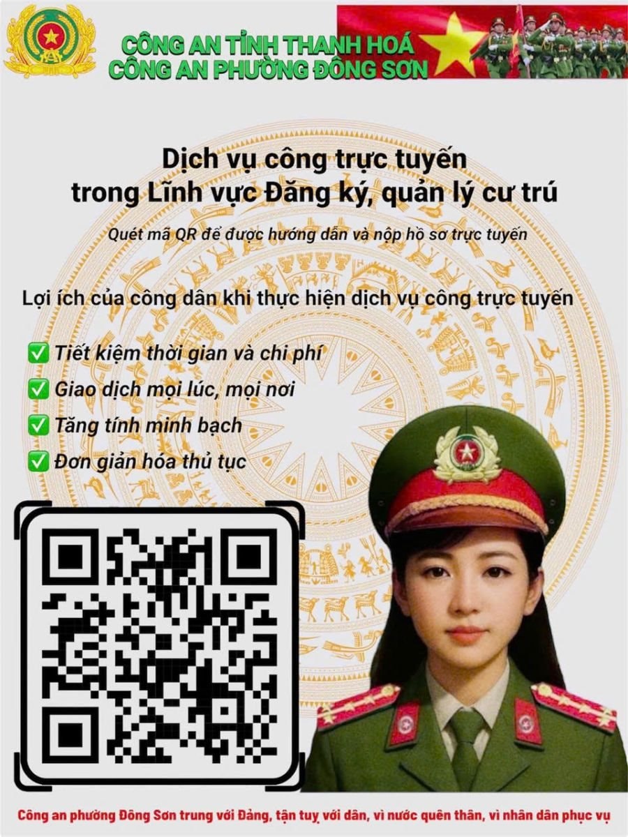 Hơn 1.000 mã QR được dán khắp nơi tại một phường ở Thanh Hóa- Ảnh 1.