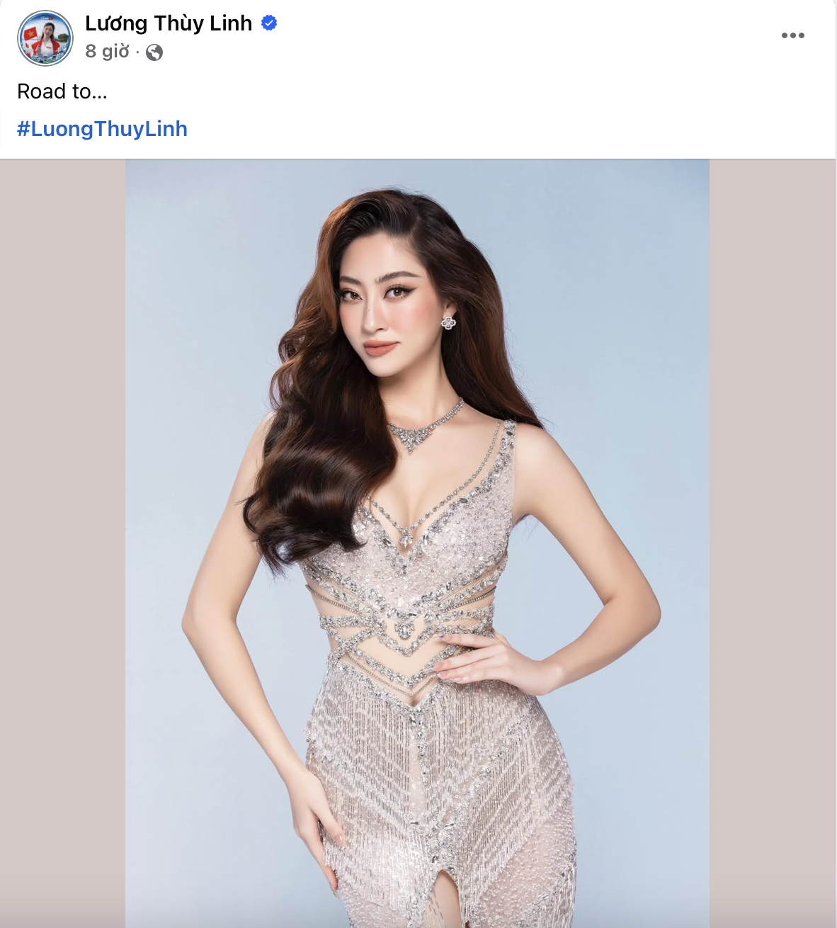 Hương Giang không được cấp phép, Lương Thuỳ Linh thay thế ở Miss Universe? - Ảnh 1.