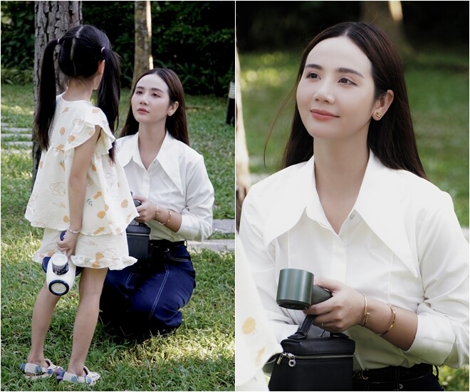 Tạo hình vai Ngân khi trưởng thành ở phần 2.