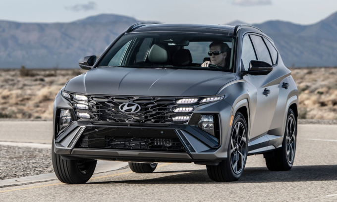 Hyundai Tucson 2025 tại Mỹ. Ảnh: Hyundai