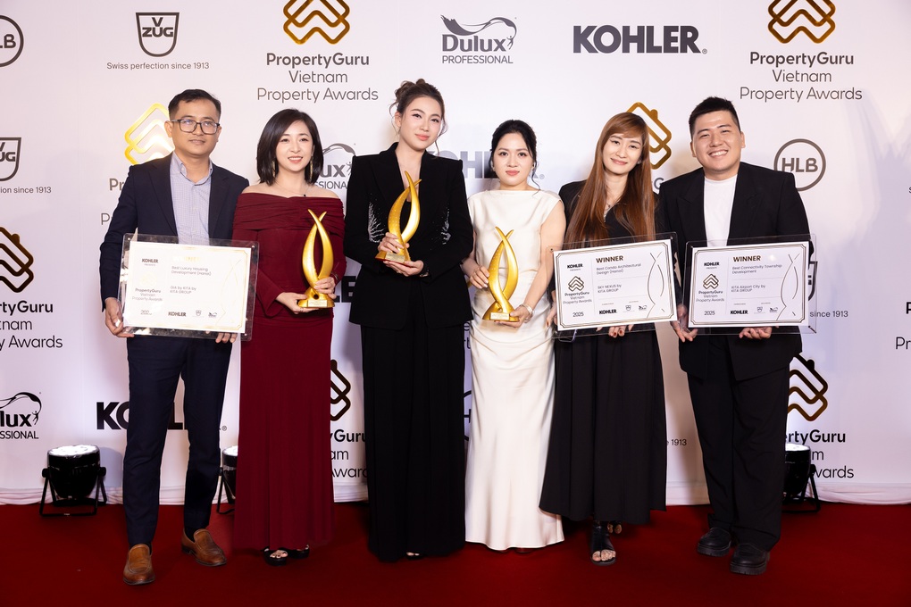 KITA Group ghi dấu ấn với 3 giải thưởng tại PropertyGuru Vietnam Property Awards 2025 - 1