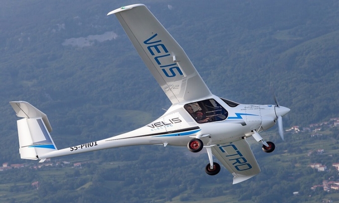 Máy bay Pipistrel Velis Electro. Ảnh: Wikipedia
