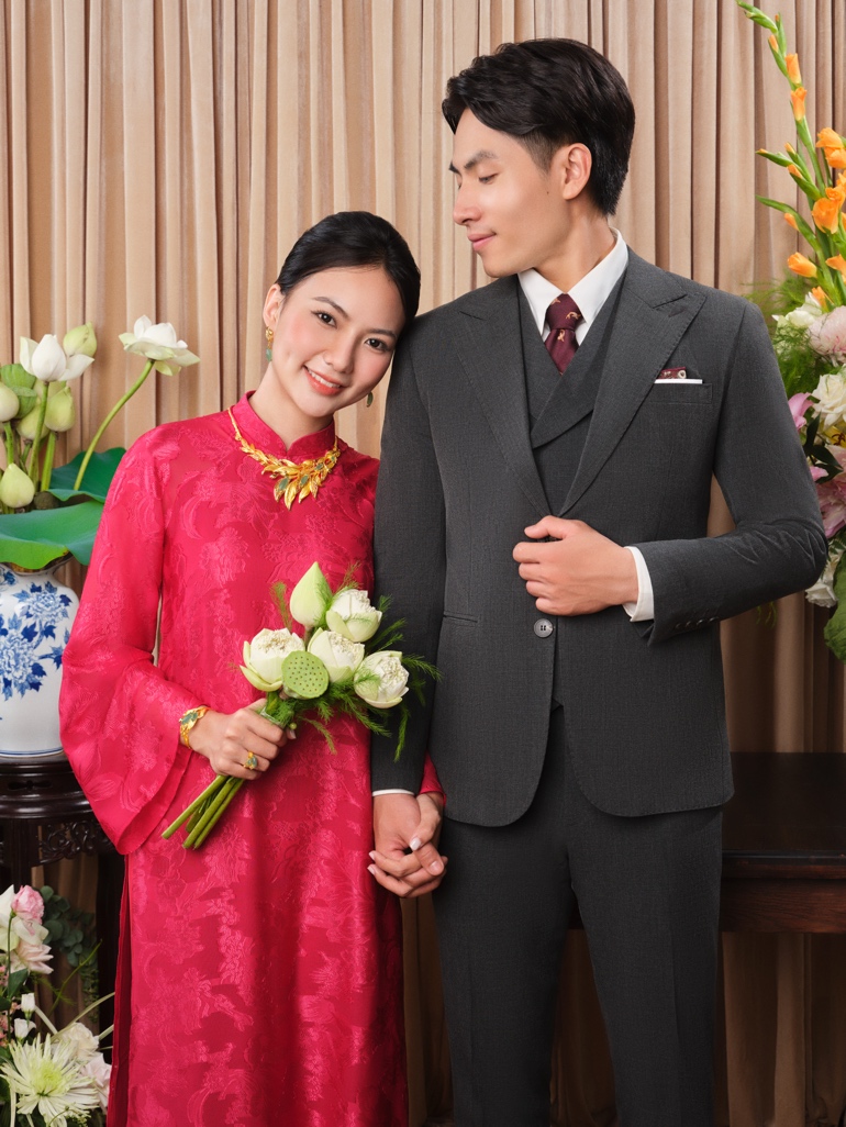 Không chỉ là trang sức cưới, “Lá Ngọc Cành Vàng” đại diện cho lời hứa nâng niu nàng dâu ngọc ngà- Ảnh 1.