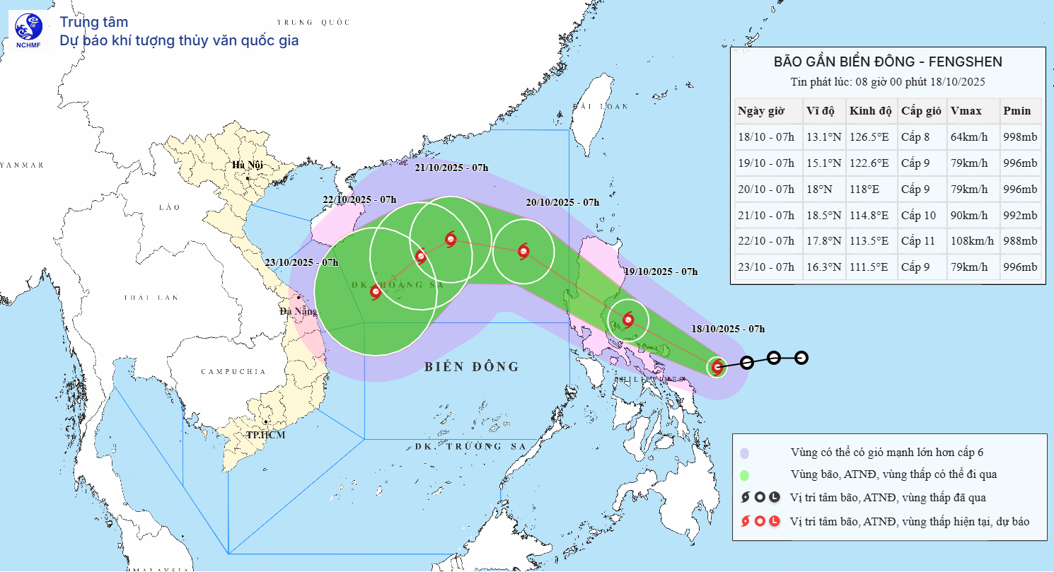 bão Fengshen - Ảnh 1.