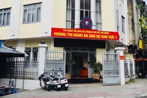 Thẩm quyền của Phòng Thi hành án dân sự khu vực