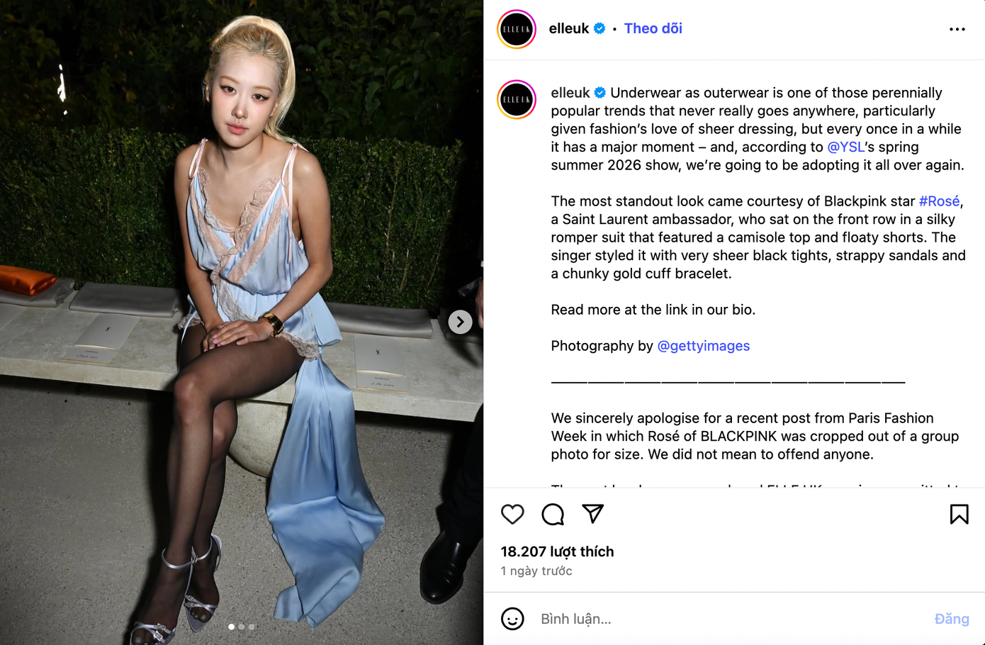 Làn sóng phẫn nộ liên quan Rosé (BlackPink) - Ảnh 1.