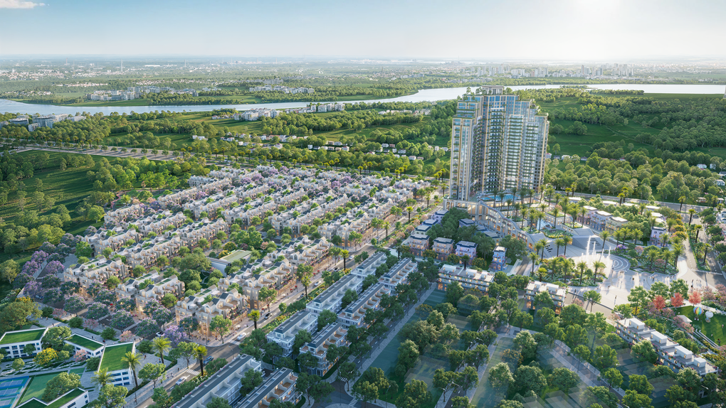 Liên minh Vietstarland - Queenland phân phối nhà phố The Campus 2 tại Eco Central Park - 1