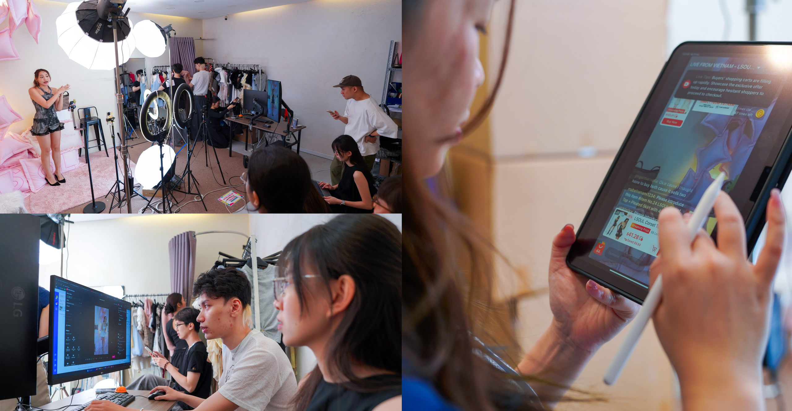 Livestream của LSOUL trên Shopee đưa thời trang Việt đến Singapore - Ảnh 4.