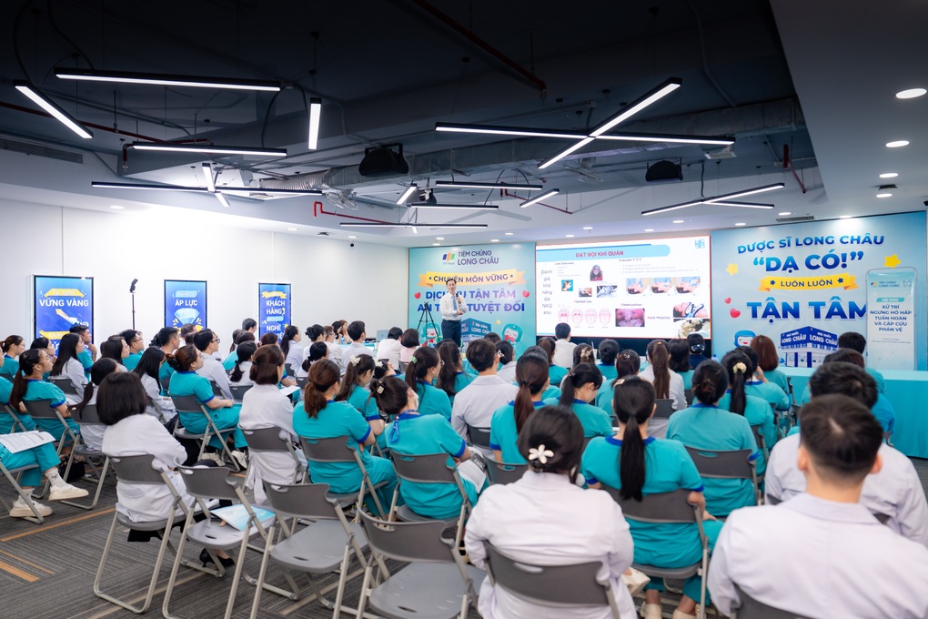 Long Châu đào tạo chuyên sâu, chuẩn hóa quy trình tiêm chủng an toàn - 1
