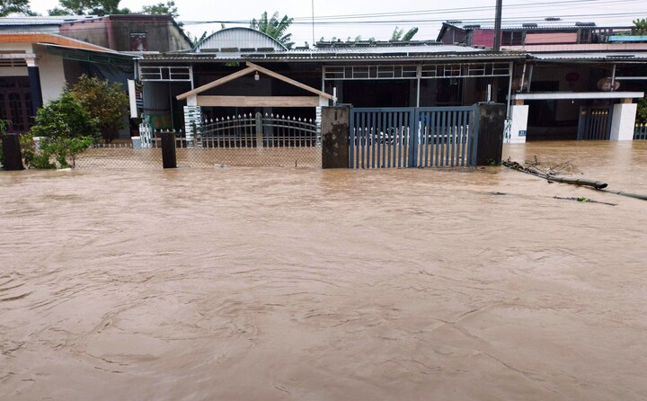 Lũ trên sông Thu Bồn ở Đà Nẵng vượt đỉnh lịch sử năm 1964- Ảnh 1.
