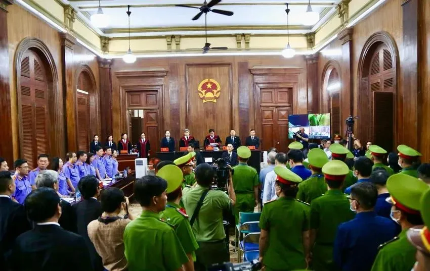 Quang cảnh một phiên tòa hình sự tại TAND TP.HCM. Ảnh minh họa: HOÀNG GIANG hình phạt tử hình