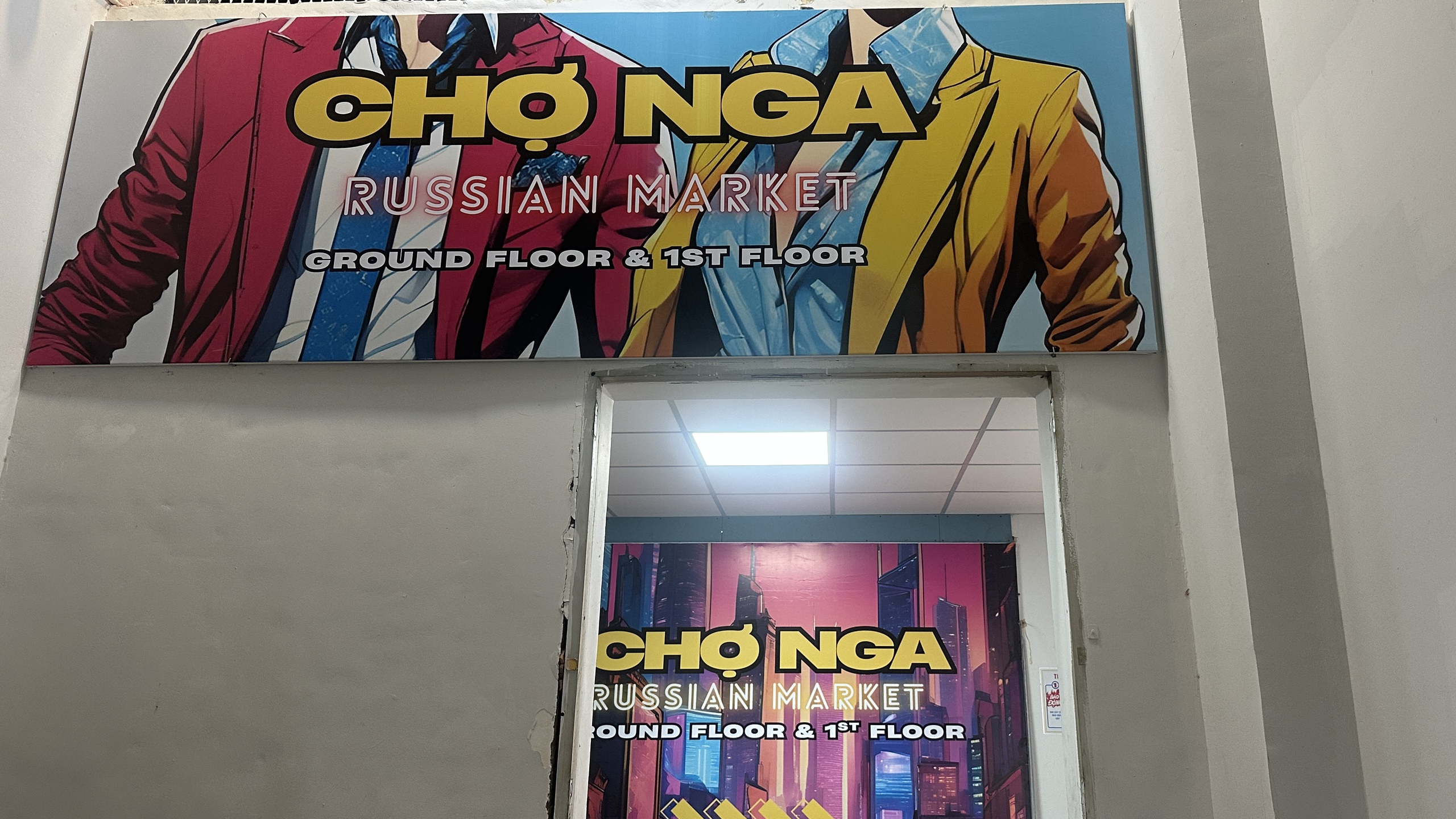 Lý do chợ Nga tại trung tâm Sài Gòn chưa hoạt động- Ảnh 1.