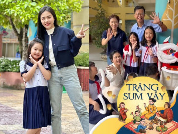 Chồng đại gia của Vân Trang tuyên bố "ngừng đẻ" sau khi có 4 con, muốn dừng lắm mà vợ vẫn sinh thêm 11 Vân Trang tự tay trang trí Trung thu cho lớp của con gái, được khen vì nhà có điều kiện vẫn cho ái nữ học trường công