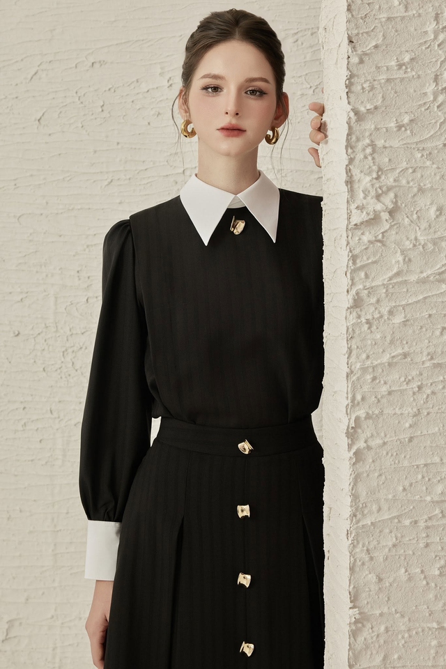 Mặc đẹp suốt hè cùng những bản phối trắng đen đẹp  ngất ngây- Ảnh 1.