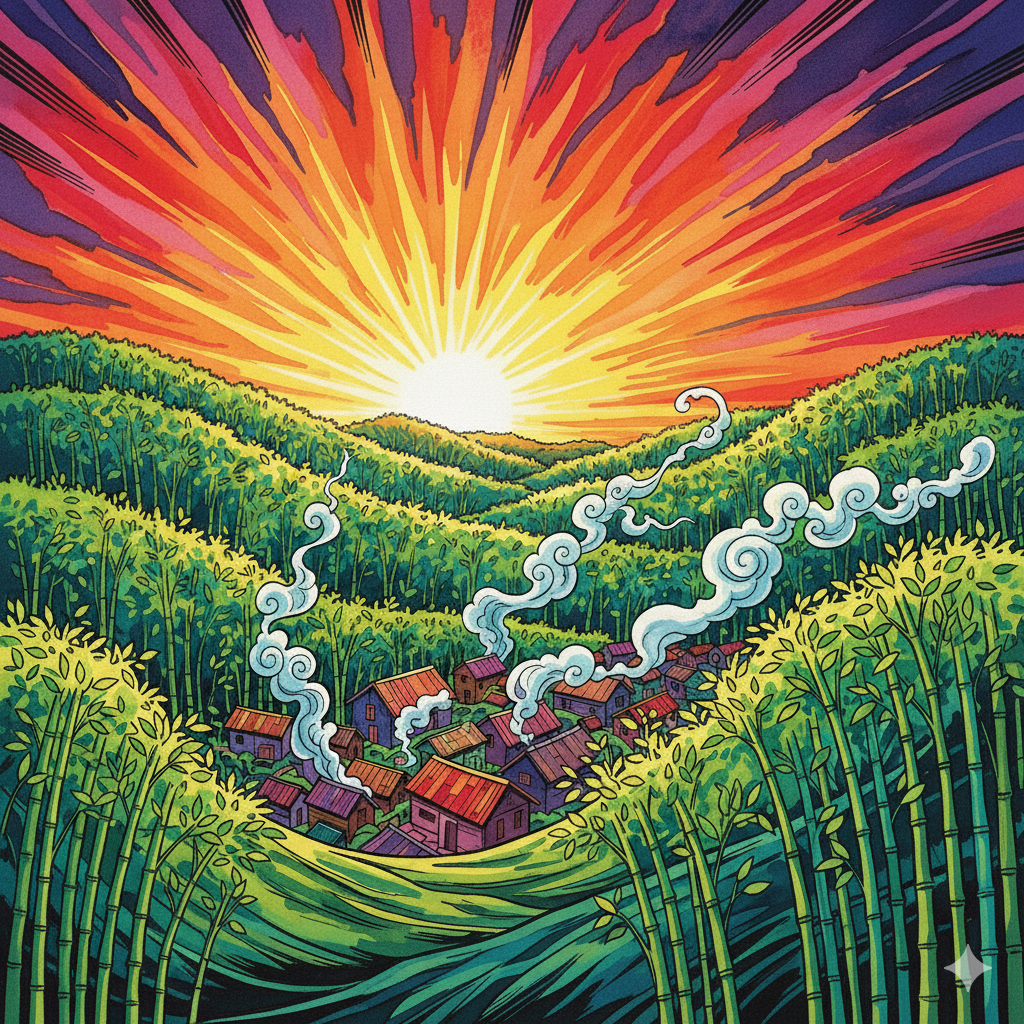 Mặt trời ở bản Nong - Truyện ngắn dự thi của Lê Thị Ngọc Hà- Ảnh 1.