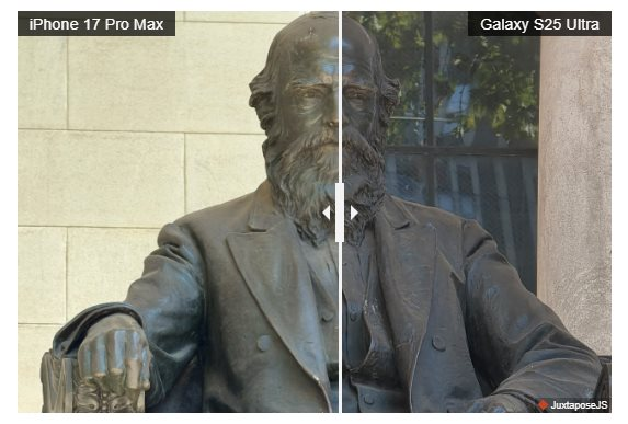 So găng iPhone 17 Pro Max và Galaxy S25 Ultra qua 7 vòng đấu: Mẫu điện thoại này thắng áp đảo tận 5 lần- Ảnh 4.