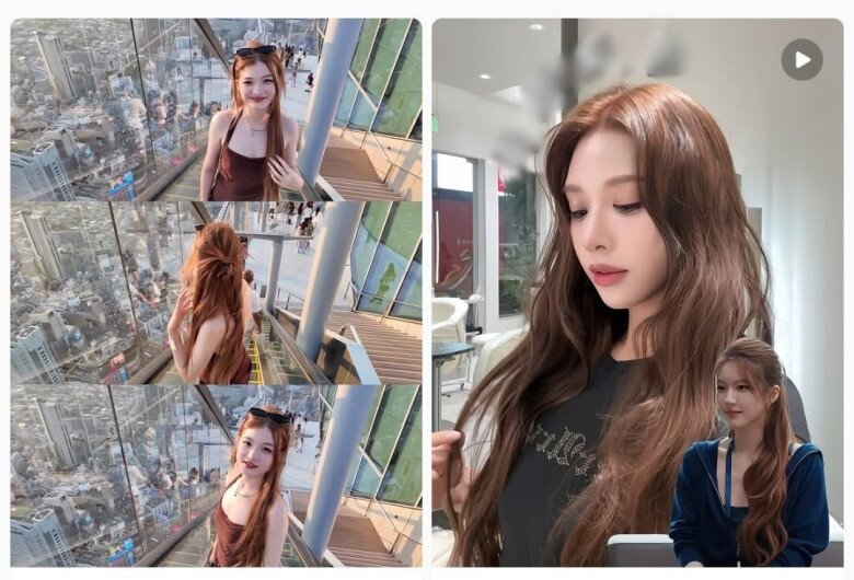 Cư dân mạng đang phát cuồng vì màu tóc nhuộm như phủ một lớp hiệu ứng điện ảnh.