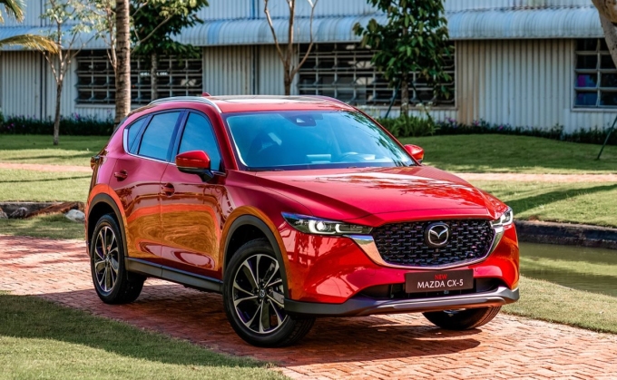 CX-5 tại khuôn viên nhà máy Thaco ở Đà Nẵng. Ảnh: Thaco