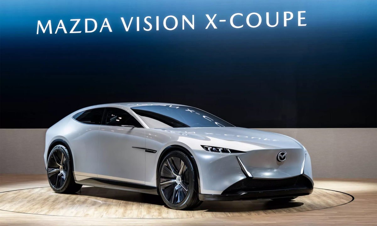 Mazda Vision X Coupe Concept tuong lai xe xanh luu