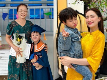Xót lòng câu hỏi từ con trai vừa lên lớp 1 của Hòa Minzy: Sao con ít được gặp mẹ thế?